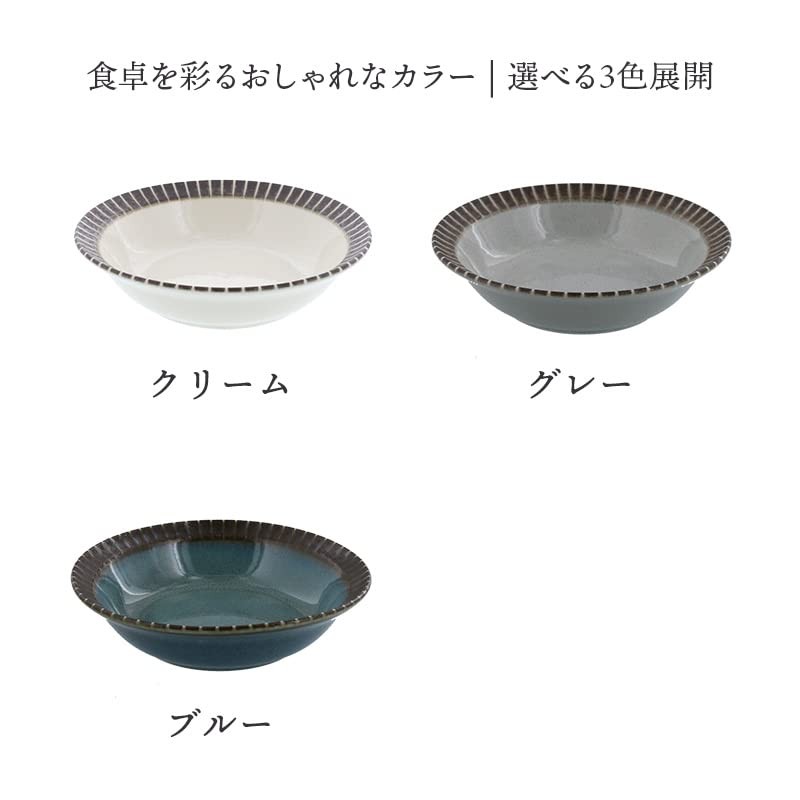 EAST table (イーストテーブル) Bowl 13.5cm Rim Ten Grass LARLE Marre
