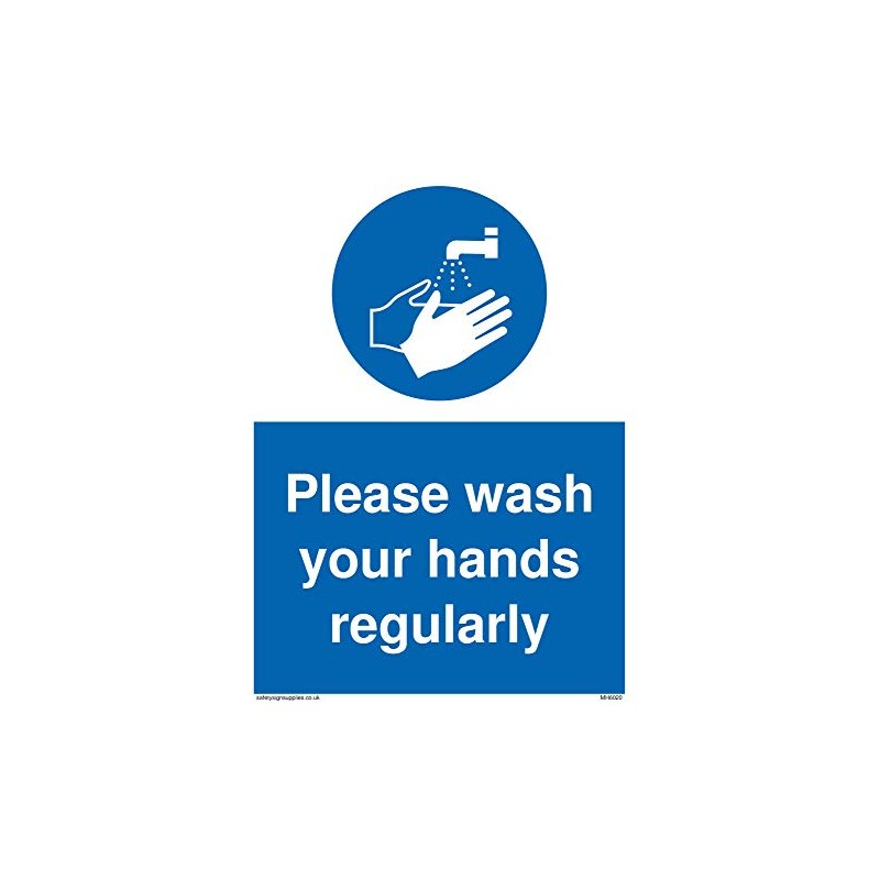 Please wash your hands regularly