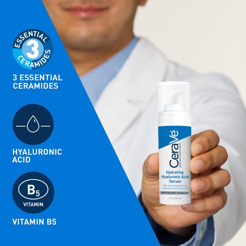 CeraVe CeraVe Hydrating Hyaluronic Acid Serum with Ceramides for All