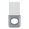 Onion Holder Vegetable Slicer Stainless Steel Onion Peeler with Comfortable