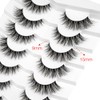 3D False Eyelashes, Cat Eye, Wispy, Natural Short False Eyelashes,