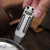 Titanium alloy mini wrench multi-function adjustable wrench portable keychain pocket