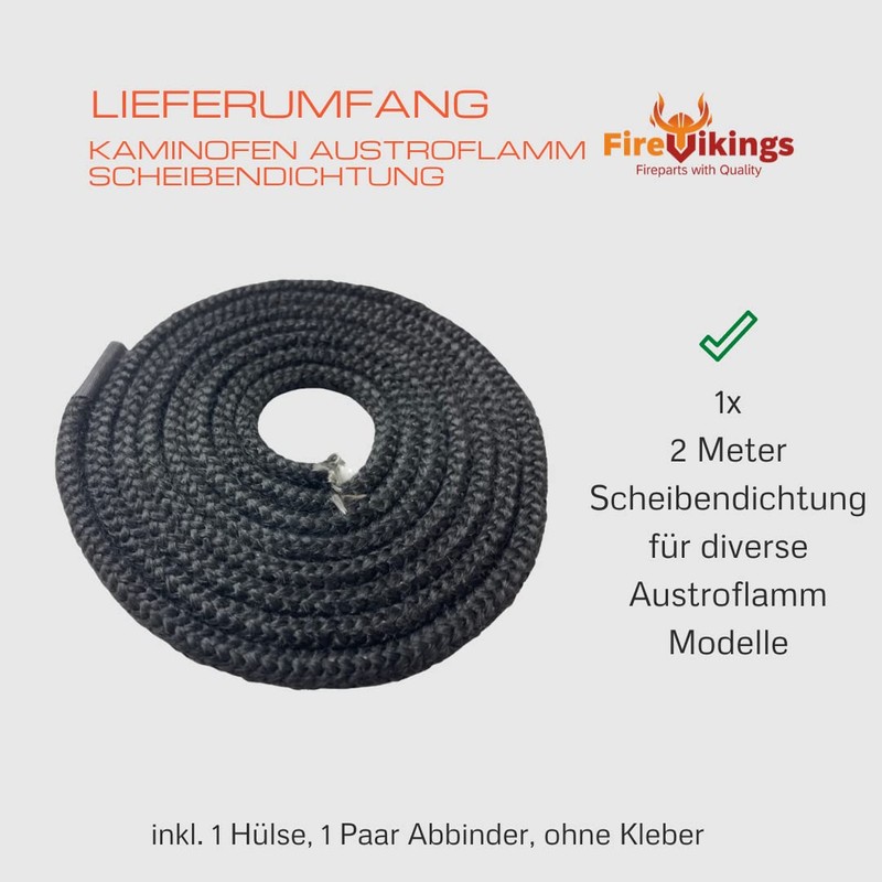 Austroflamm Stove Disc Seal 2 m Diameter 6 x 6
