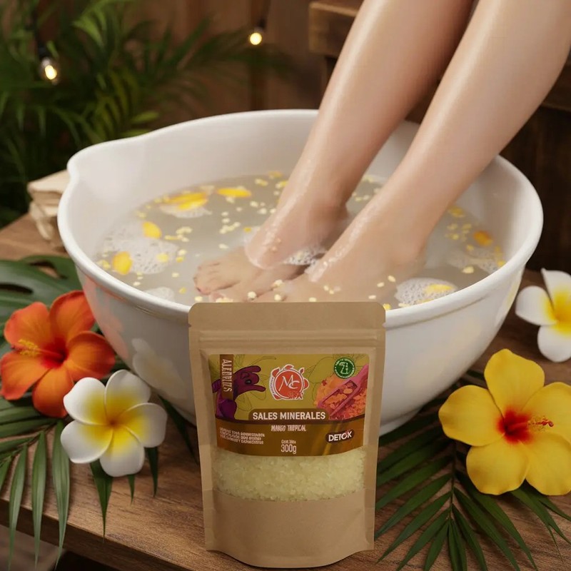 Sal Mineral Manicure Pedicure , Aroma A Elegir , Mc