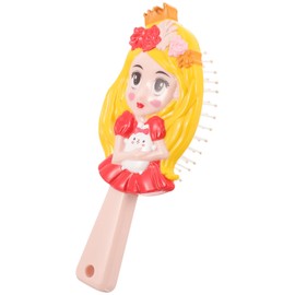 FOMIYES Lovely Cartoon Hair Brush for Boys and Girls Detangling Styling Tool for Women Girls Gentle Scalp Anti-static for Little Princesses