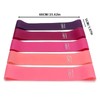 5 Pack Resistance Bands Set Natural Latex Exercise Loop Bands