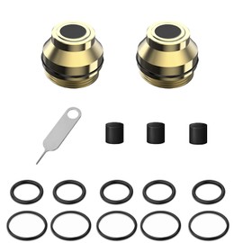 Nihowban Rubber Back Caps for 223Rem Laser Training Cartridge, 2 Rubber Snap Caps，1 Needle，3 Rubber Pads with 10 O-Rings for Replacement