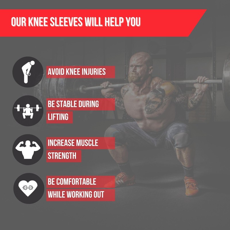 Lift Tech Comp - Rodilleras (7 mm, 2 Unidades), Negro,