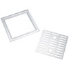 SANEI PH48 Drain Parts, Square Dish for Square Tiles, Outer
