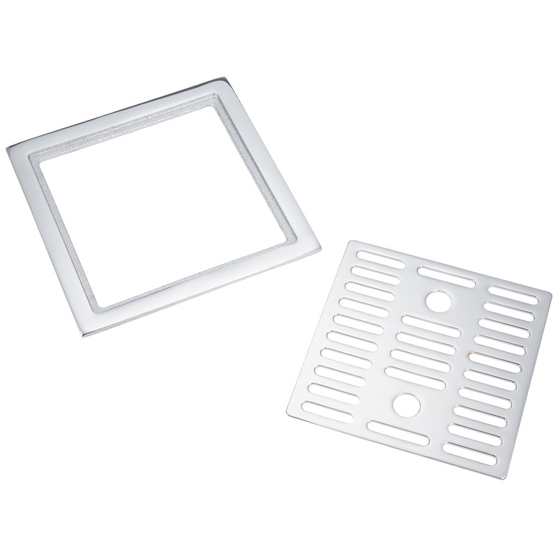 SANEI PH48 Drain Parts, Square Dish for Square Tiles, Outer