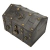 Wooden Treasure Chest Boxes Hand Crafted Vintage Wooden Box with