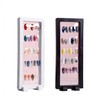 230x90mm Rectangular Nail Art Display Frame and Rack Frame 02. Black 230x90