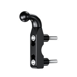 Kaedear KDR-C7 Motorcycle Master Cylinder Ball Mount Clamp Bar (0.7 inch (17 mm)