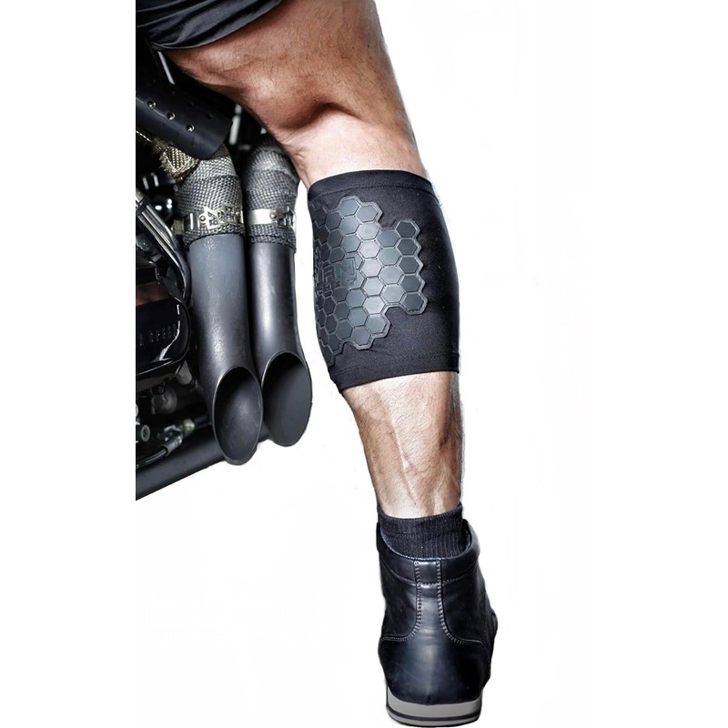 BurnJacket MAX - Tubo de escape de motocicleta protector de