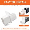 DEA End Adapter for Deck Drain fit for Stegmeier Channel