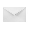 00x Envelopes Natural White Acquerello Bianco with Line-Structure Straight Flap