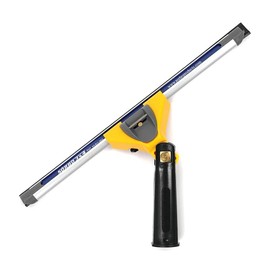 Sorbo 16 Inch Professional Window Squeegee with Solid Black Fast Release Handle