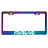 MVP Neo Chrome License Plate Frame For RAV4