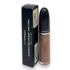 M·A·C Mac Retro Matte Liquid Lipcolour CAFE AU CHIC 0.17oz (WITH BOX)