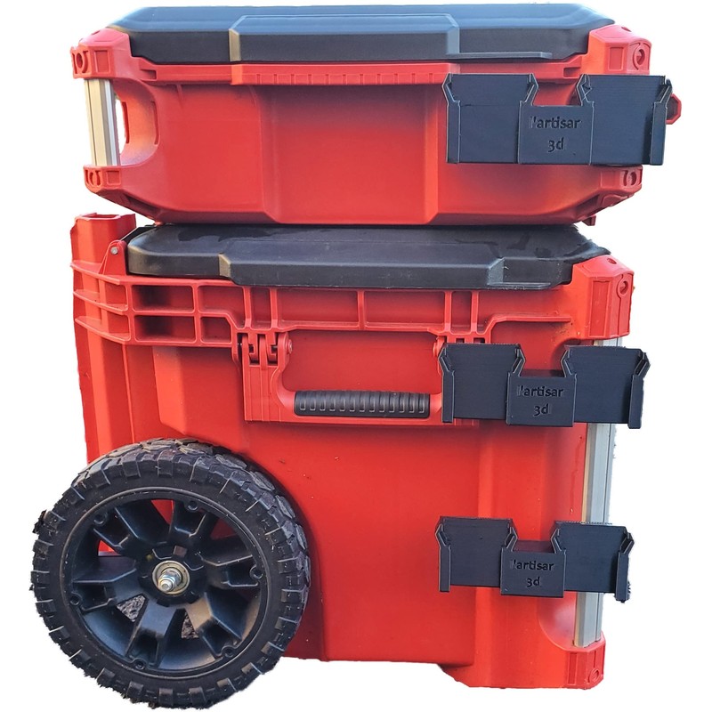 battery holder for packout toolbox (side)