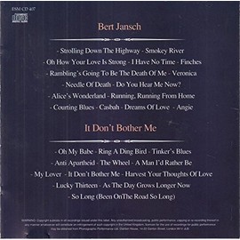 Bert Jansch / It Don't Bother Me [Two Album Set]
