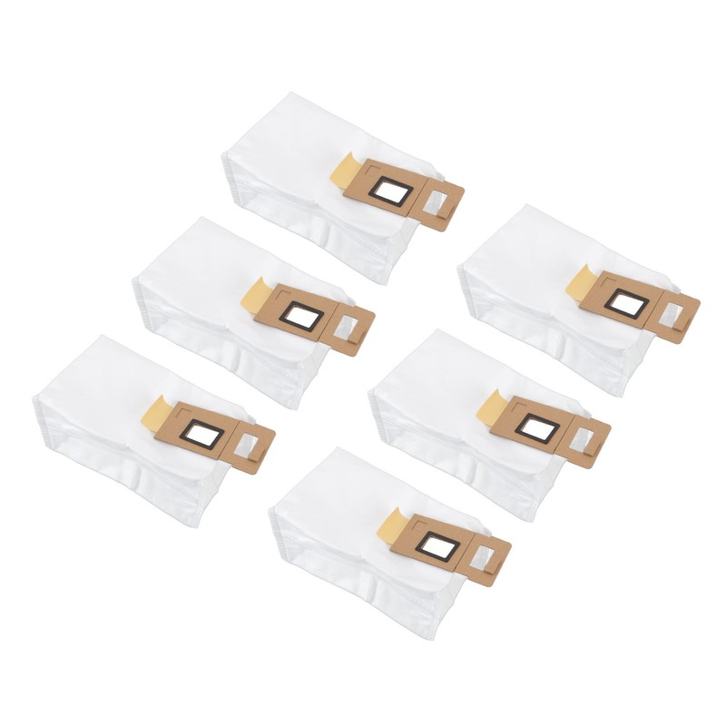 6Pcs Dust Bag Replacement Vacuum Cleaner Parts for Xiaomi Roborock