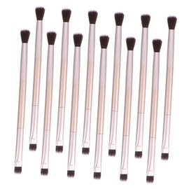 MERRYHAPY 20pcs Dual-ended Eyeshadow Brush for Blending Ergonomic Makeup Tool Soft Bristles for Women Eye Makeup