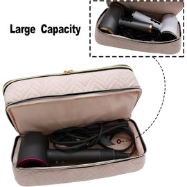 Orlif Double-Layer Travel Storage Bag Compatible with Dyson Supersonic Hair Dryer, Water Resistant Storage Bag