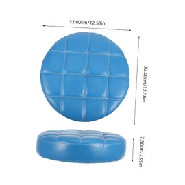 PACKOVE Comfortable Round Bar Stool Replacement Seat Cushion PU Foam Chair Pad for Canteen Pub and Office Use Lightweight Versatile Optimizes Comfort