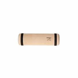 ARTZT vitality FaszienHolz Mini | Wooden Fascia Roller | Small Fascia Roller | Massage Roller for Sole, Forearm & More | Fascia Roller Foot | Gymnastics Roller | Self Massage Natural, 18 x 5.5 cm