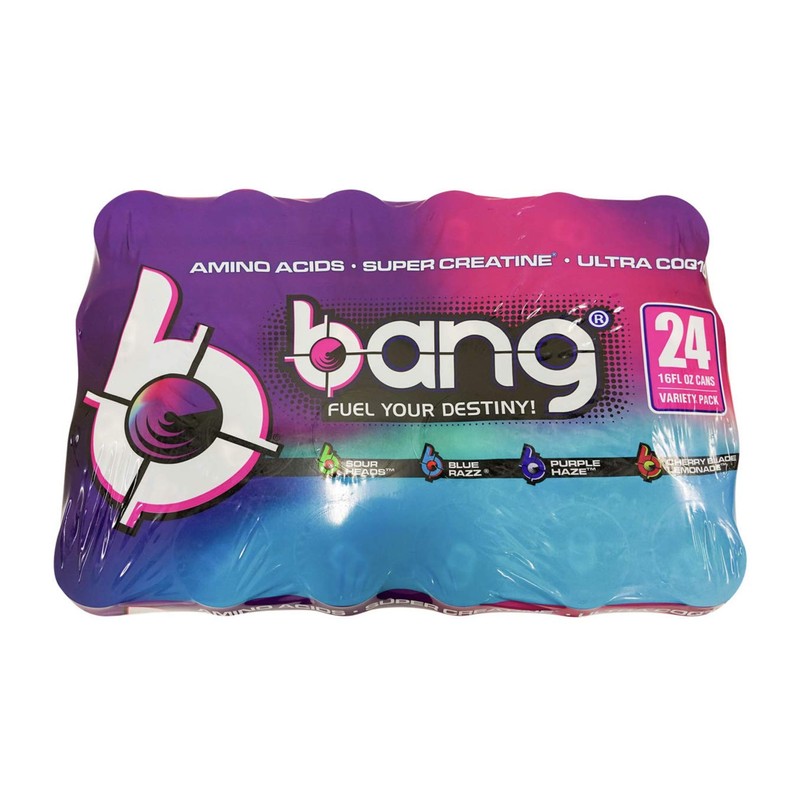 Bang Bang Fuel Your Destiny Cans Variety Pack 24 X