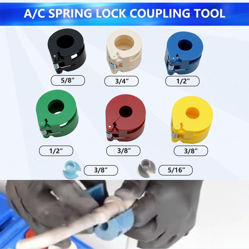 KTPROT 46pcs Master Quick Disconnect Tool Set Fuel Line Disconnect