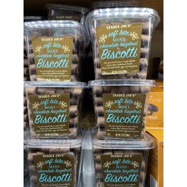 Trader Joe's 2 Pack Trader Joe's Soft Bite Biscotti Mini Chocolate Hazelnut 8 oz Each Pack
