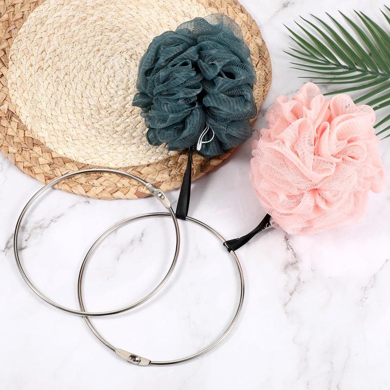 3 Pcs 6 Inch Loose Leaf Binder Rings Extra Large