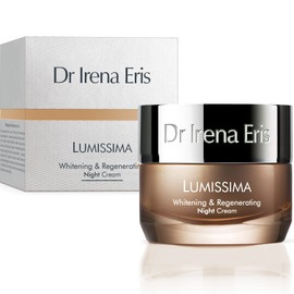 Dr Irena Eris Lumissima Whitening & Regenerating Night Cream - Anti-Wrinkle Anti-Ageing Skin Care - Innovative Formula for Skin Renewal - Balances Skin Tone - Reduces Discoloration - 50 ml