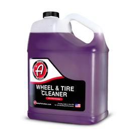Adam's Polishes Wheel & Tire Cleaner Gallon - Professional All in One Tire & Wheel Car Wash Wheel Well Cleaning Spray for Car Detailing | Safe On Most Rim Finishes