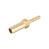 sourcing map Straight Brass Barb Fitting Reducer, Fit Hose ID