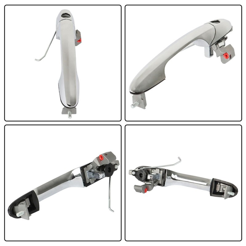 Apriciter Right Handle Replacement for 500, Chrome Exterior Door Handle