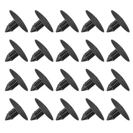 Tuqiang 10 Stück Rivets en plastique pour voitures Clip de rivet Fixation de doublure d'aile Rivet de fixation de carrosserie Fixation universelle Autoverriegelung (Stil 37)