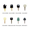 16 Key Construction Machine Operator Ignition Key Set/Heavy Equipment Keys