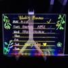 【Christmas Gift】Light Up Acrylic Message Board, Erasable Drawing Board Light