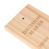 Wooden Magnetic Decision Maker Innovative Oscillating Magnetic Selector Swing to