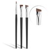 Fine Angled Eyeliner Brush, JASSINS Ultra thin Precision EyeLiner Makeup