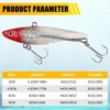 Pre-Rigged Soft Fishing Lures Swimbait Jig Head Soft Plastic Fork