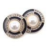 Craftisum 20 pcs Vintage Shield Shape Black Enamel Metal Sewing