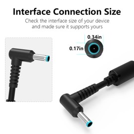 150W 7.7A Charger for HP ZBook Studio G3 G4 G5 G6 G7 G8,15 G3 G4 G5 G6,Power G7 G8,Fury 15 17 G7 G8, 15u G3,15v x360 G5 Mobile Workstation,OMEN/Pavilion 15 17 Laptop Power Supply