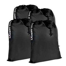 Flightmode Travel Laundry Bag with Drawstring Closure, Multi-Purpose Drawstring Bag for Clothes,Travel Pack Bags Dirty Clothes Bag for Laundromat and Household,Foldable Compact Organiser Bag