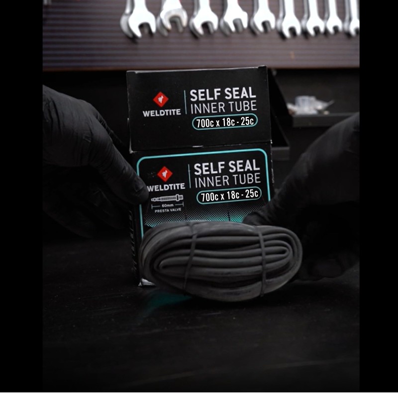WELDTITE Self Sealing Bike Inner Tube - Long-Lasting Puncture Prevention