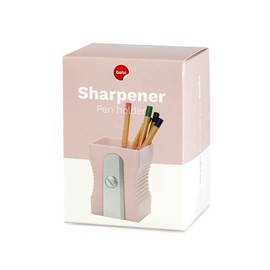 balvi Original Sharpener Pencil Case for Pencil Sharpener Light Pink Colour