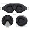 3D Sleep Eye Mask for Light Blocking – Contoured Night